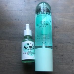 ISLE OF PARADISE self tanning drops & self tanning mist